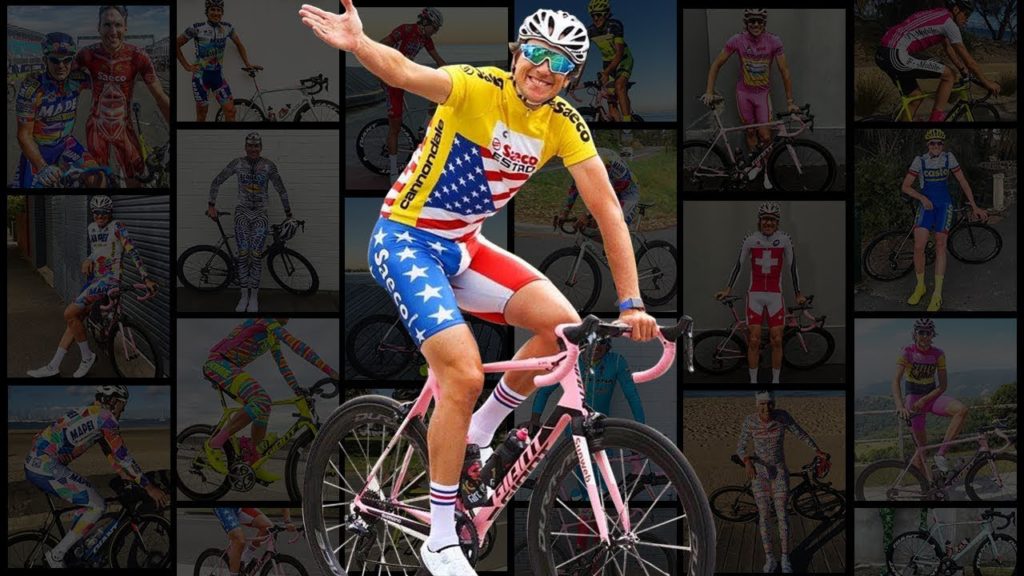 Meet the Man with 170 Cycling Kits (Lee 'Hollywood' Turner)